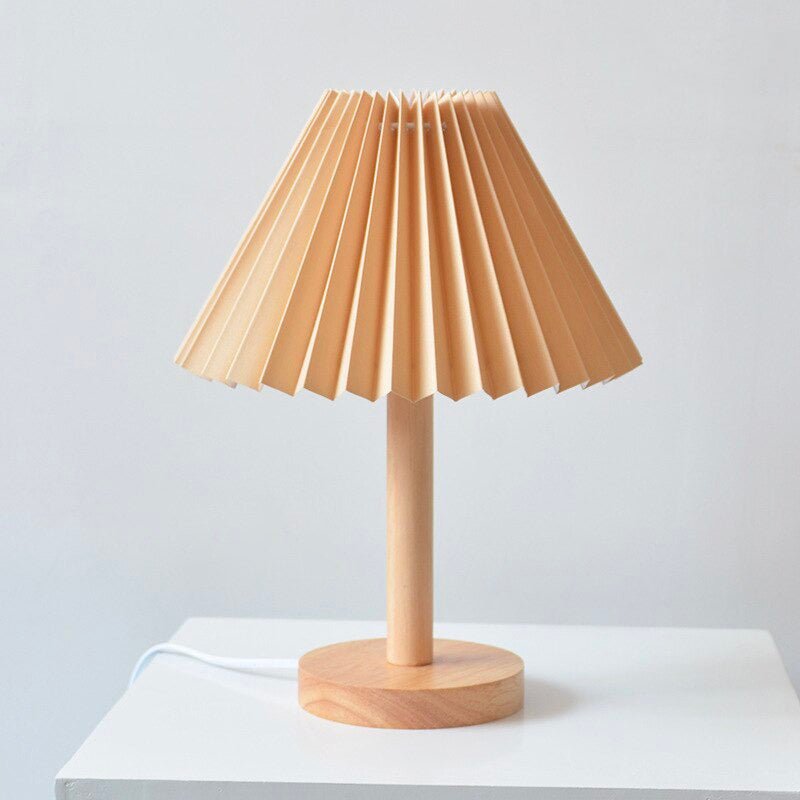 lampe de chevet moderne en bois