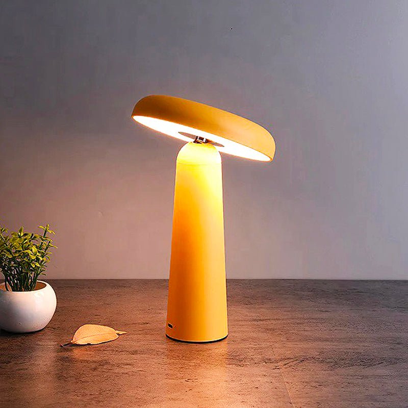 lampe de chevet champignon moderne