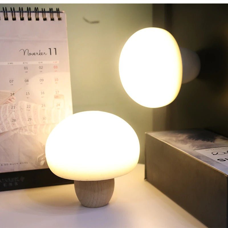 lampe de chevet pour chambre d'enfant champignon