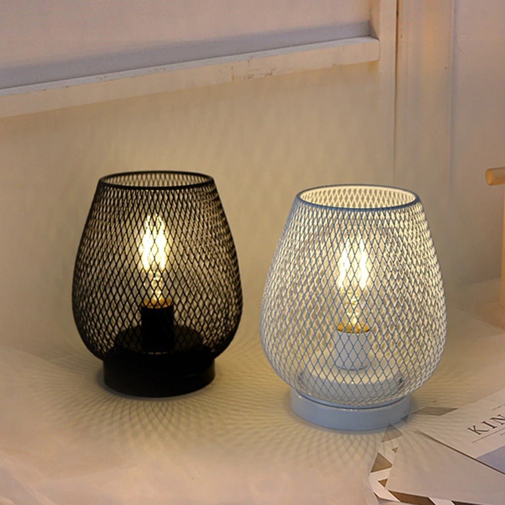 lampe design industriel cage
