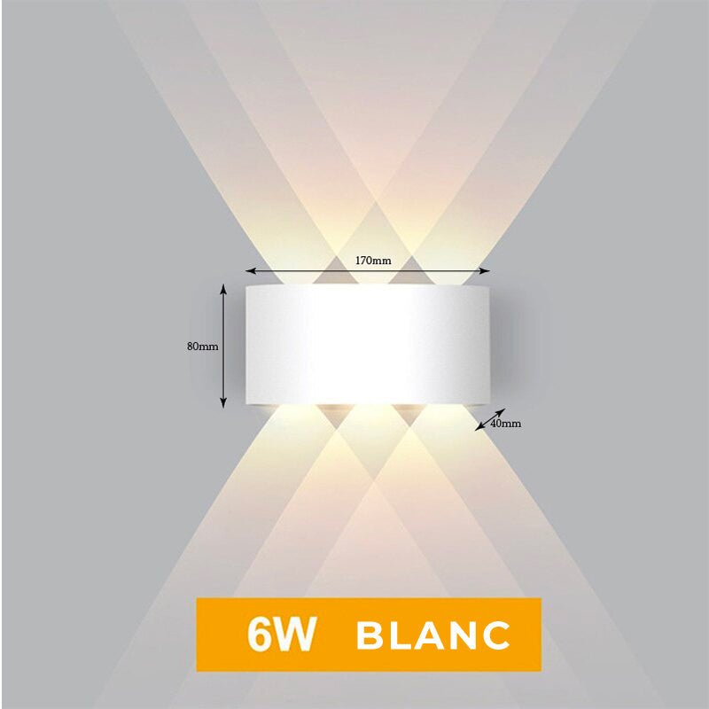 lampe murale style diamant