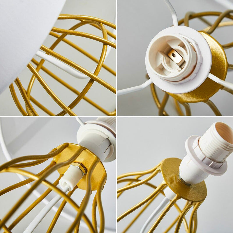 lampe design rétro métal orblanc