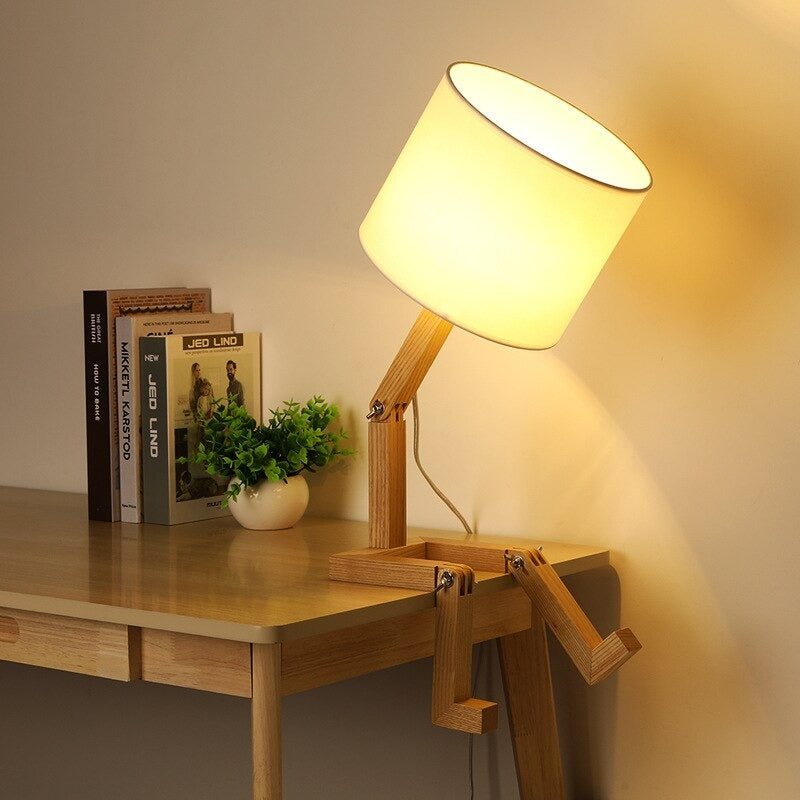 lampe de chevet design robot