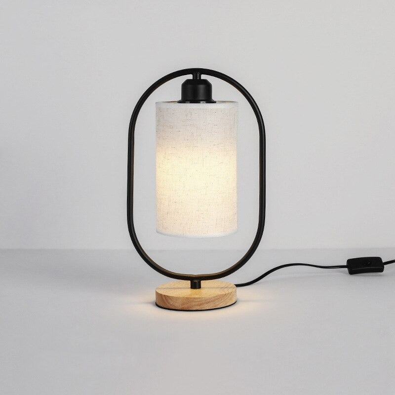 Lampe De Chevet Bois Style Industriel