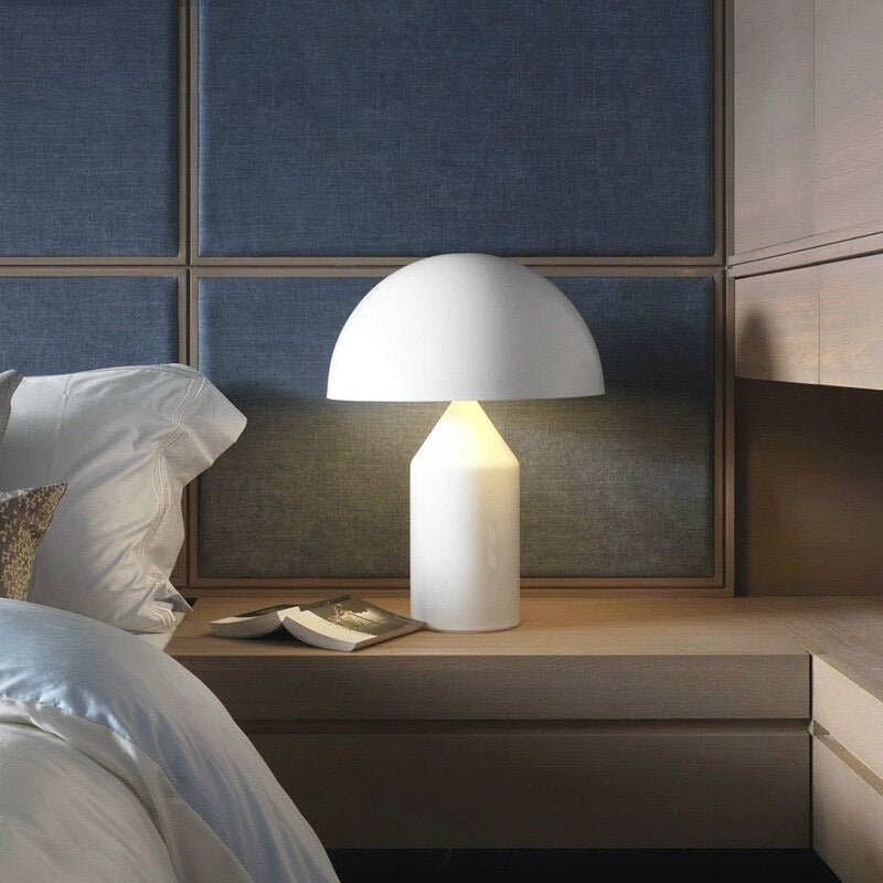 lampe de table style champignon élégant