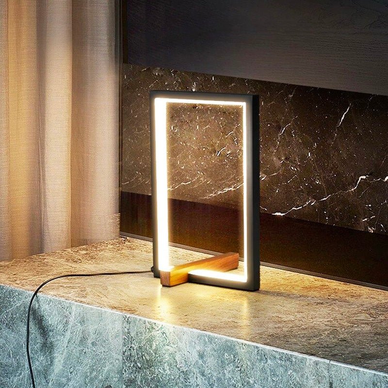 lampe moderne design rectangulaire