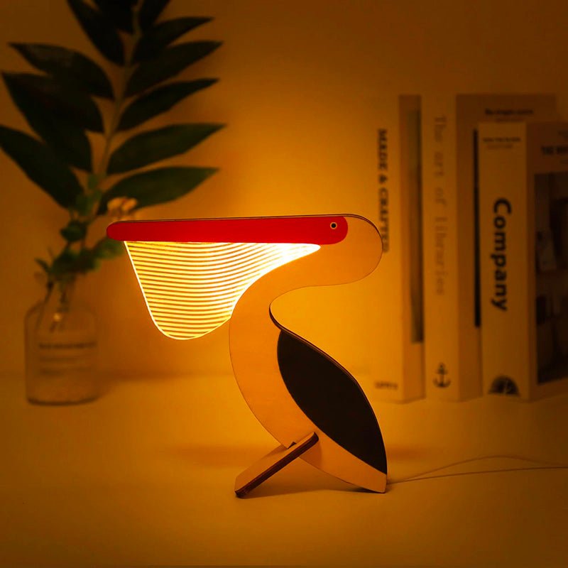 lampe LED animaux pour chambre d'enfant