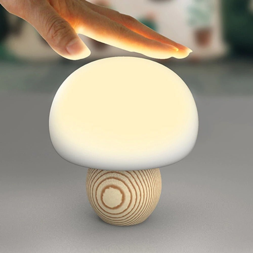 Lampe de chevet Enfant Champignon Magnétique