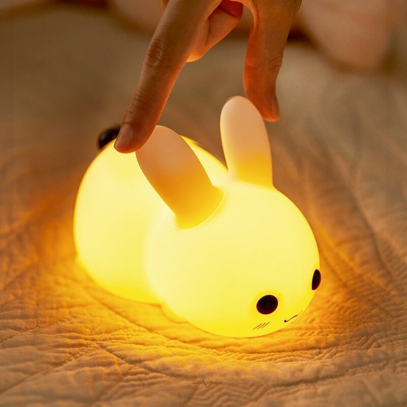 lampe de chevet lapin pour chambre d'enfant