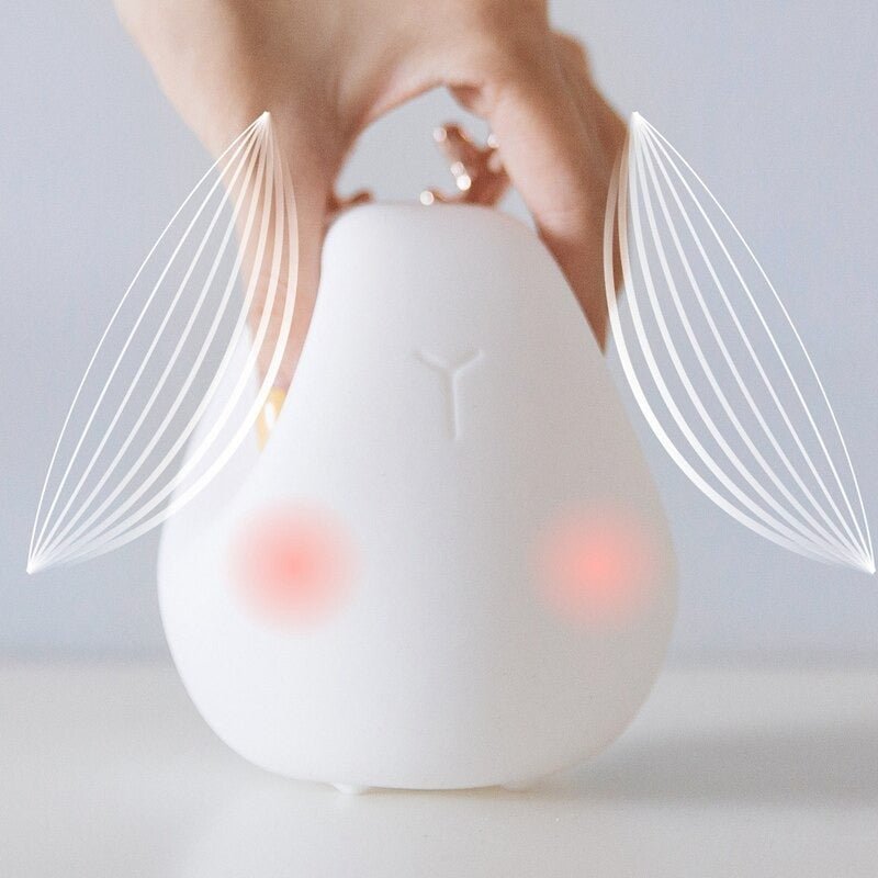 lampe de chevet en silicone pour chambre d'enfant