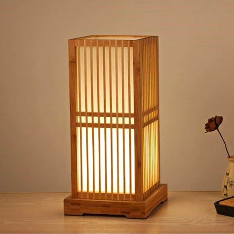 lampe de chevet en style japonais