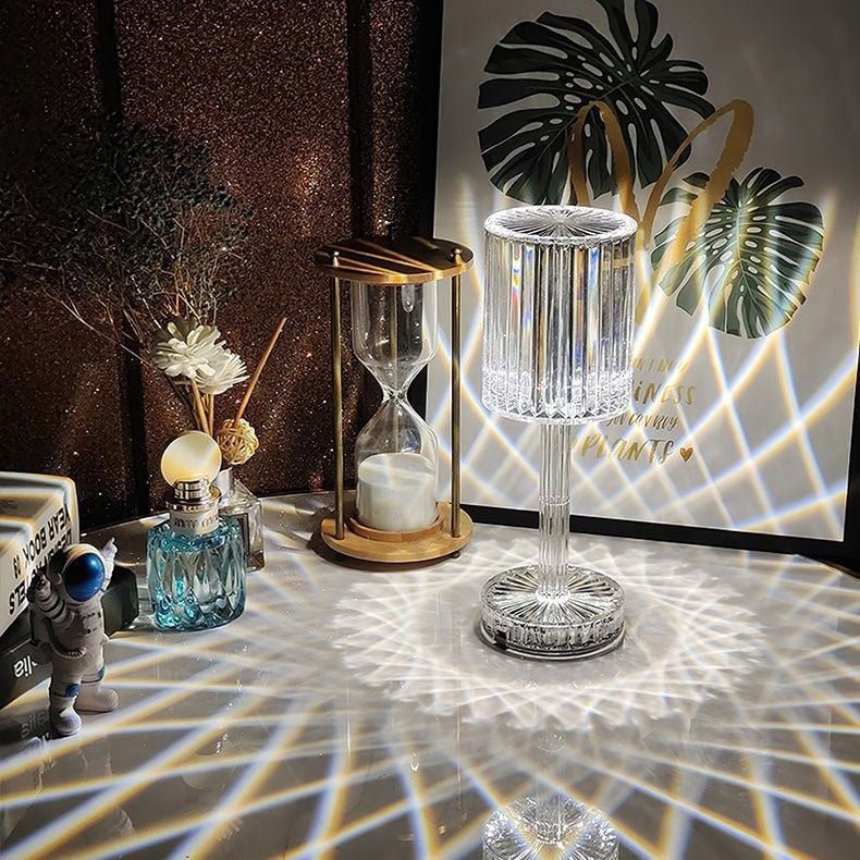 Lampe de chevet LED Diamant Ronde