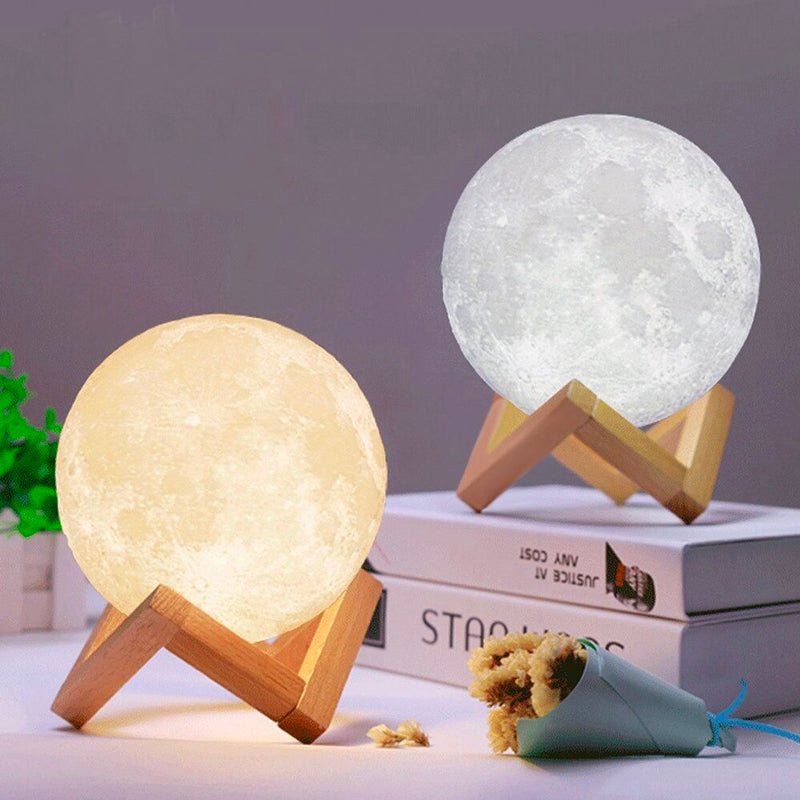 lampe d'ambiance lune