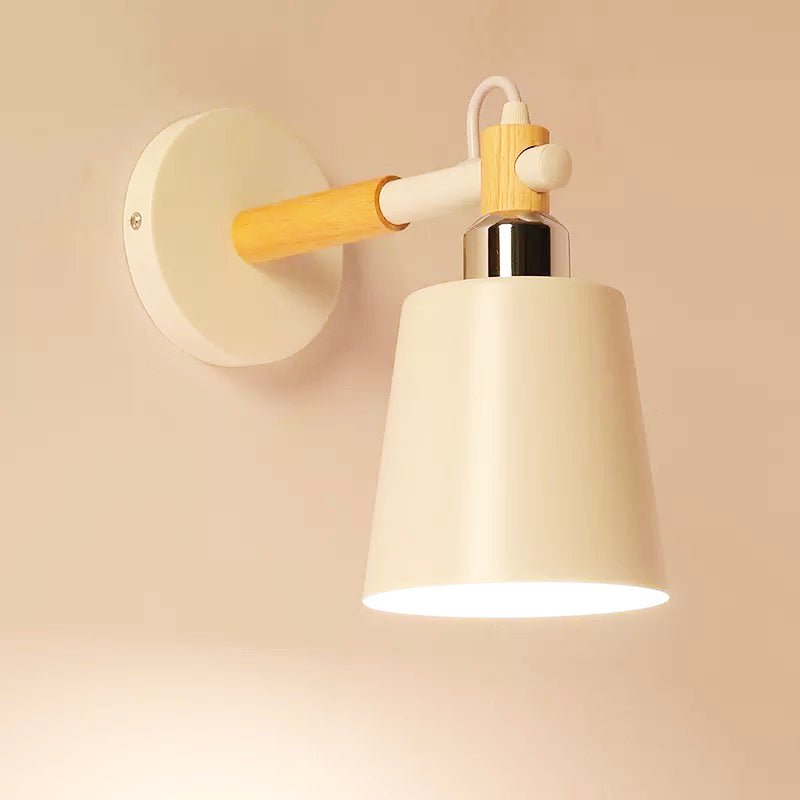 Lampe De Chevet Murale Bois Nordique