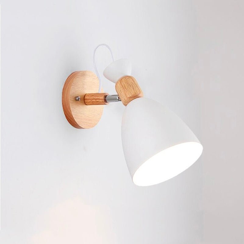 Lampe De Chevet Murale Bois Scandinave