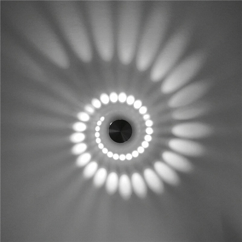 Lampe De Chevet Murale Spirale