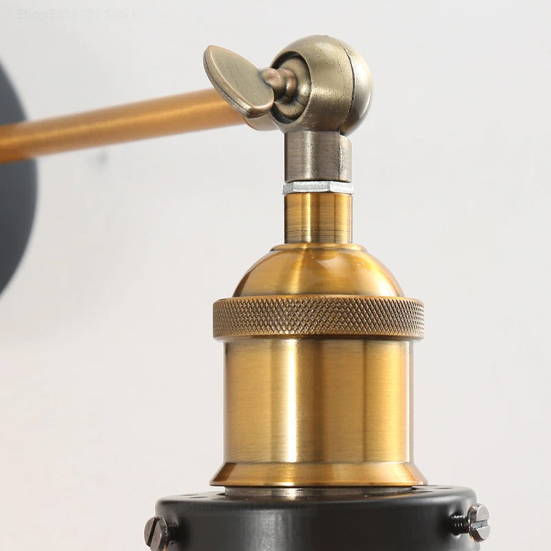 lampe de chevet en verre design vintage