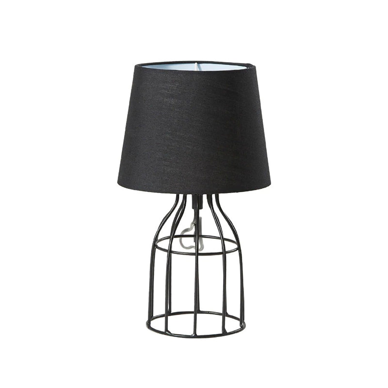 Lampe De Chevet Rétro Métal Noir