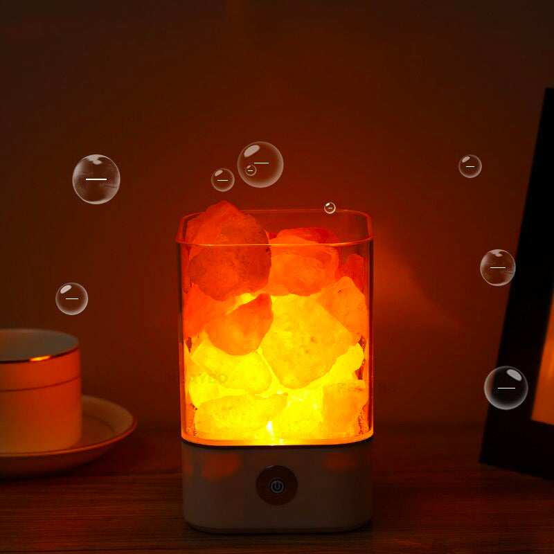 Lampe De Chevet Sel Himalaya