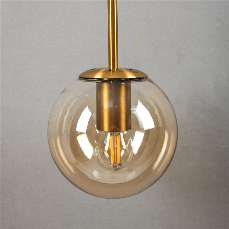 lampe de chevet en verre design