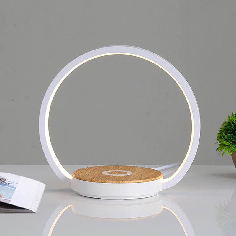 Lampe De Chevet Tactile Avec Chargeur Sans Fil