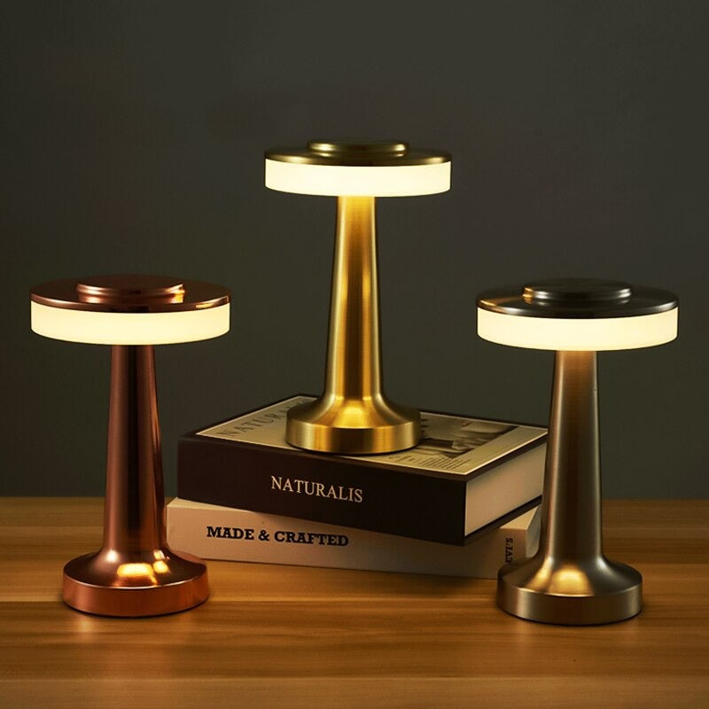 lampe de chevet led design soucoupe