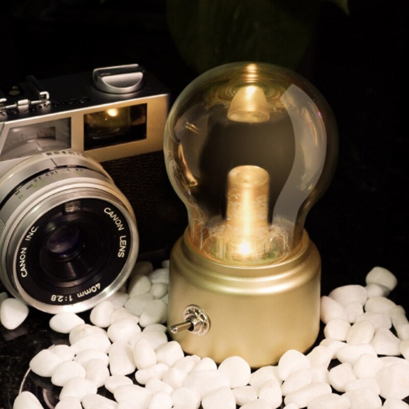 Lampe sans fil de chevet vintage